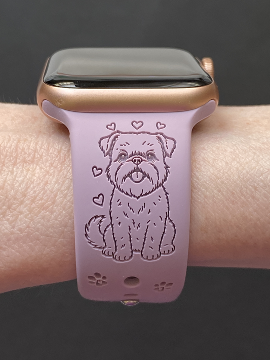 Brussels Griffon Dog Watch Band For Apple Watch