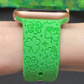 St Patty's Day Clover Floral Watch Band For Apple Watch