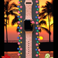 Groovy Flamingo Watch Band For Apple Watch