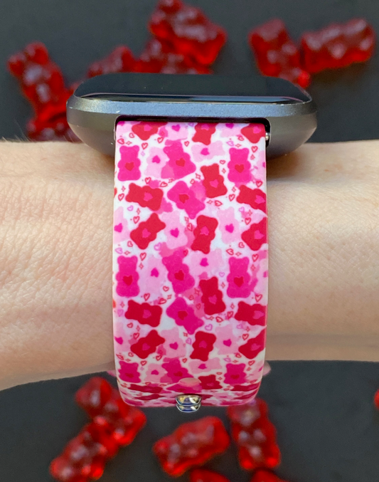 Valentine Bears Fitbit Versa 3/Versa 4/Sense/Sense 2 Watch Band