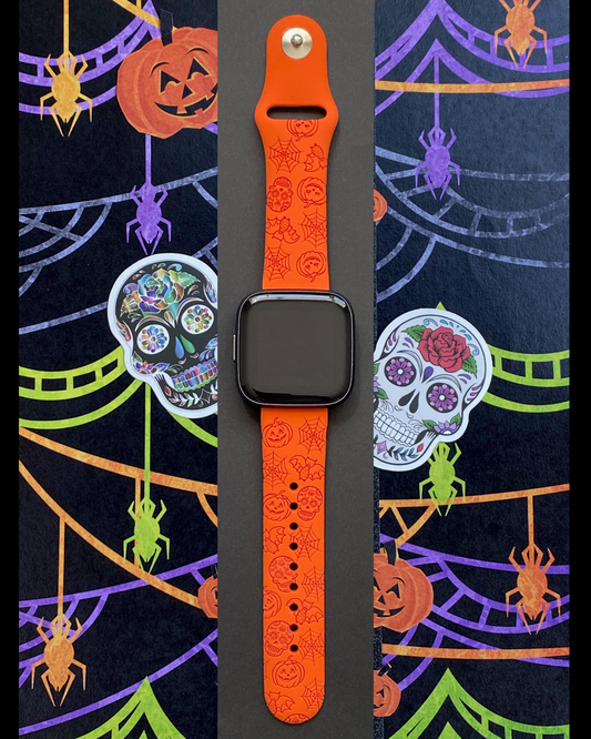 Spooky Halloween Fitbit Versa 1/2 Watch Band
