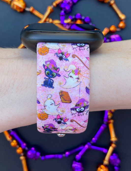 Cute Halloween Fitbit Versa 3/Versa 4/Sense/Sense 2 Watch Band