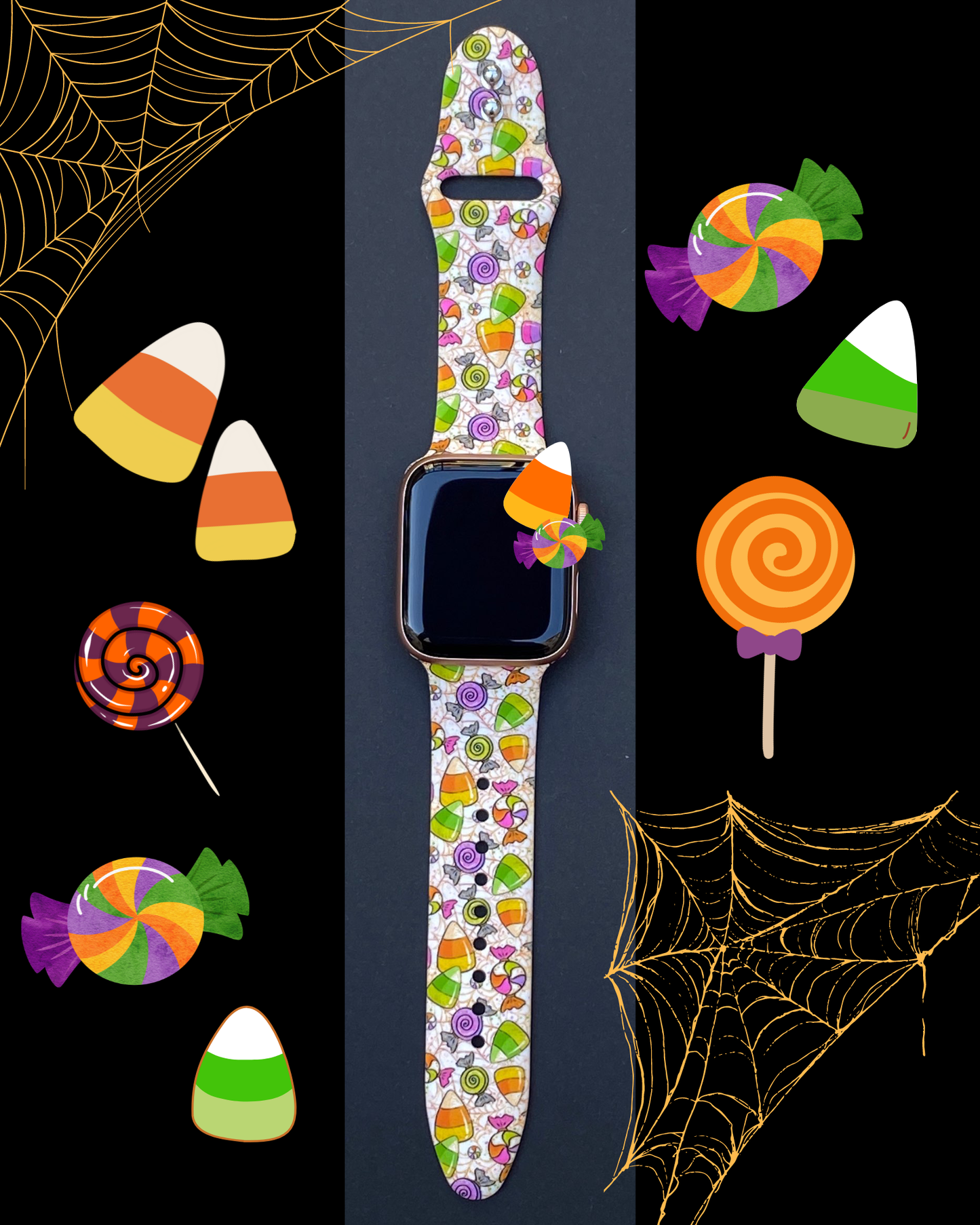 Halloween Candy Apple Watch Band