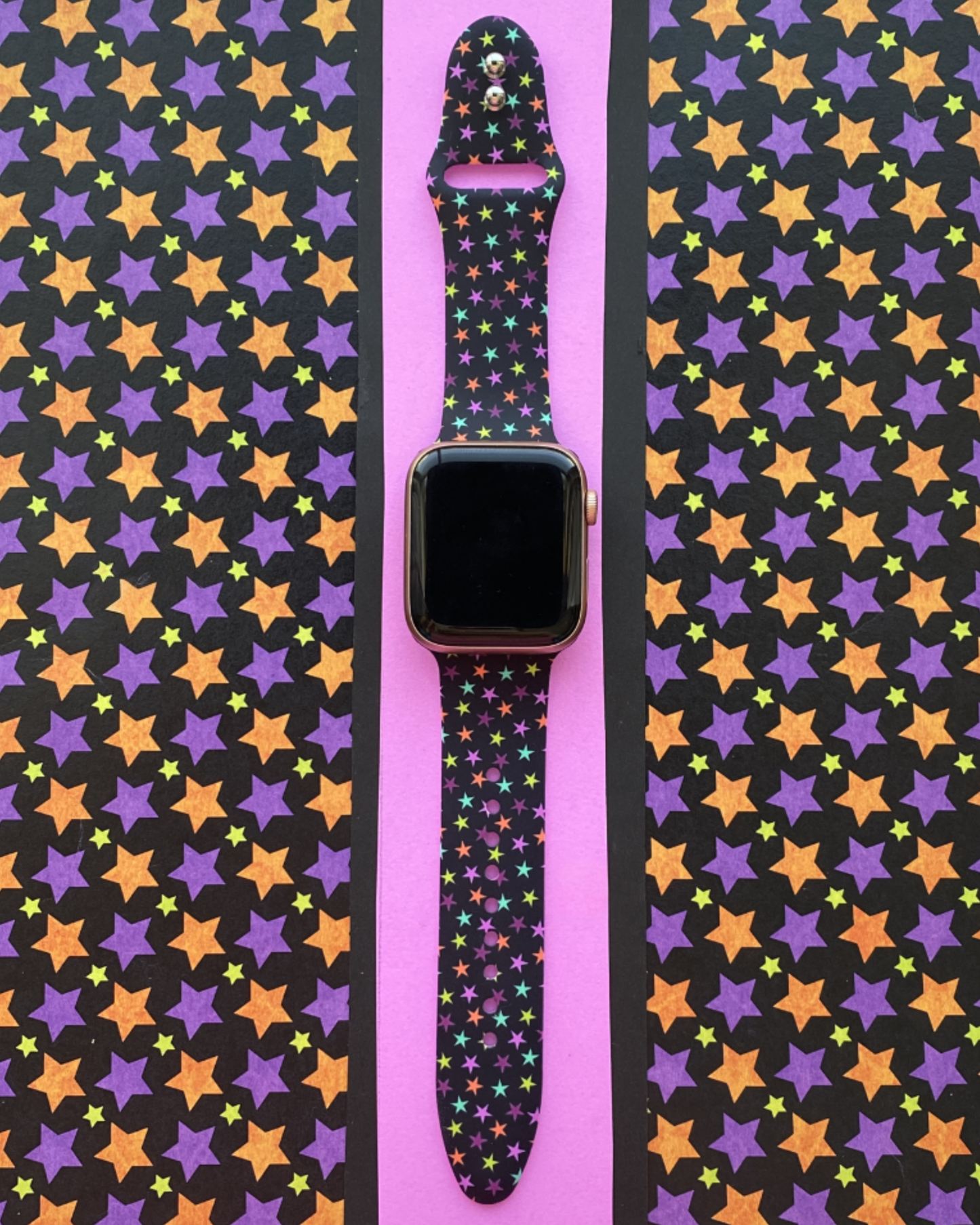 Halloween Stars Watch Band For Apple Watch