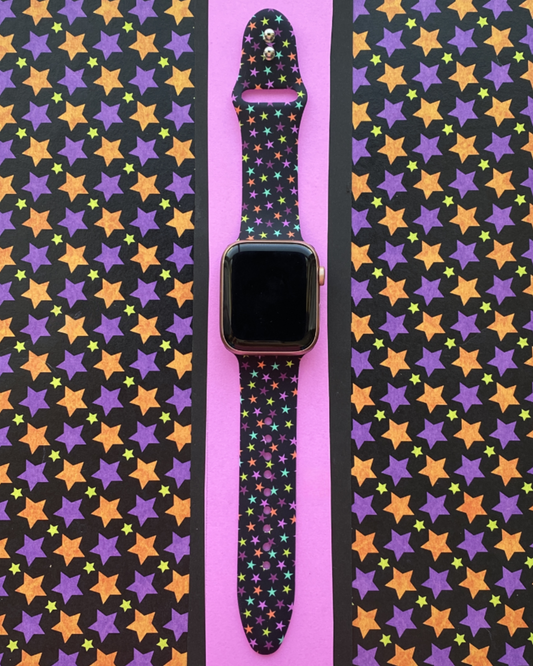 Halloween Stars Watch Band For Apple Watch
