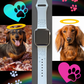 Dachshund Rainbow Bridge Dog Watch Band For Apple Watch