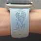 Long Hair Dachshund Rainbow Bridge Dog Watch Band For Apple Watch