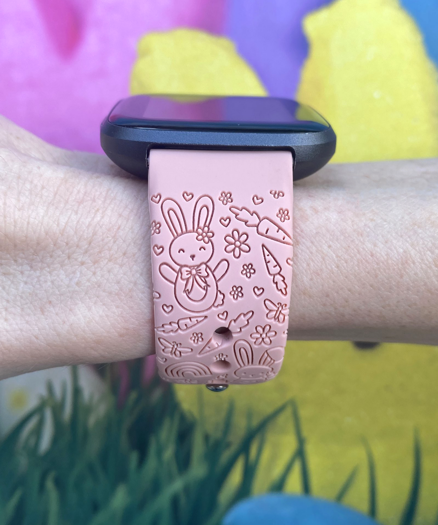 Happy Easter Fitbit Versa 1/2 Watch Band