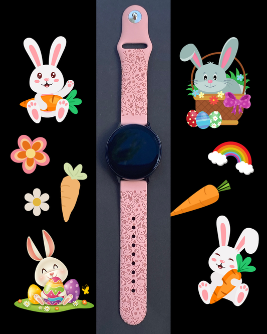 Happy Easter 20mm Samsung Galaxy Watch Band