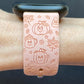 Happy Pumpkins Fitbit Versa 3/Versa 4/Sense/Sense 2 Watch Band