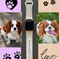 Happy Cavalier King Charles Spaniel Dog Watch Band For Apple Watch