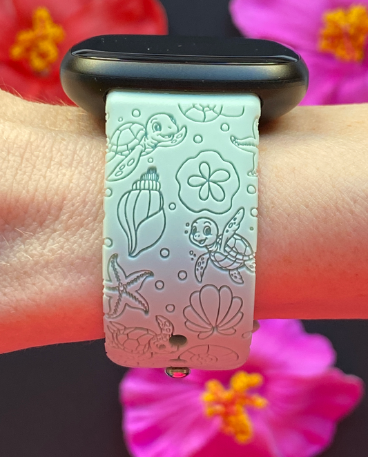 Happy Turtles Fitbit Versa 3/Versa 4/Sense/Sense 2 Watch Band
