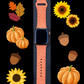 Pumpkin Floral Apple Watch Band