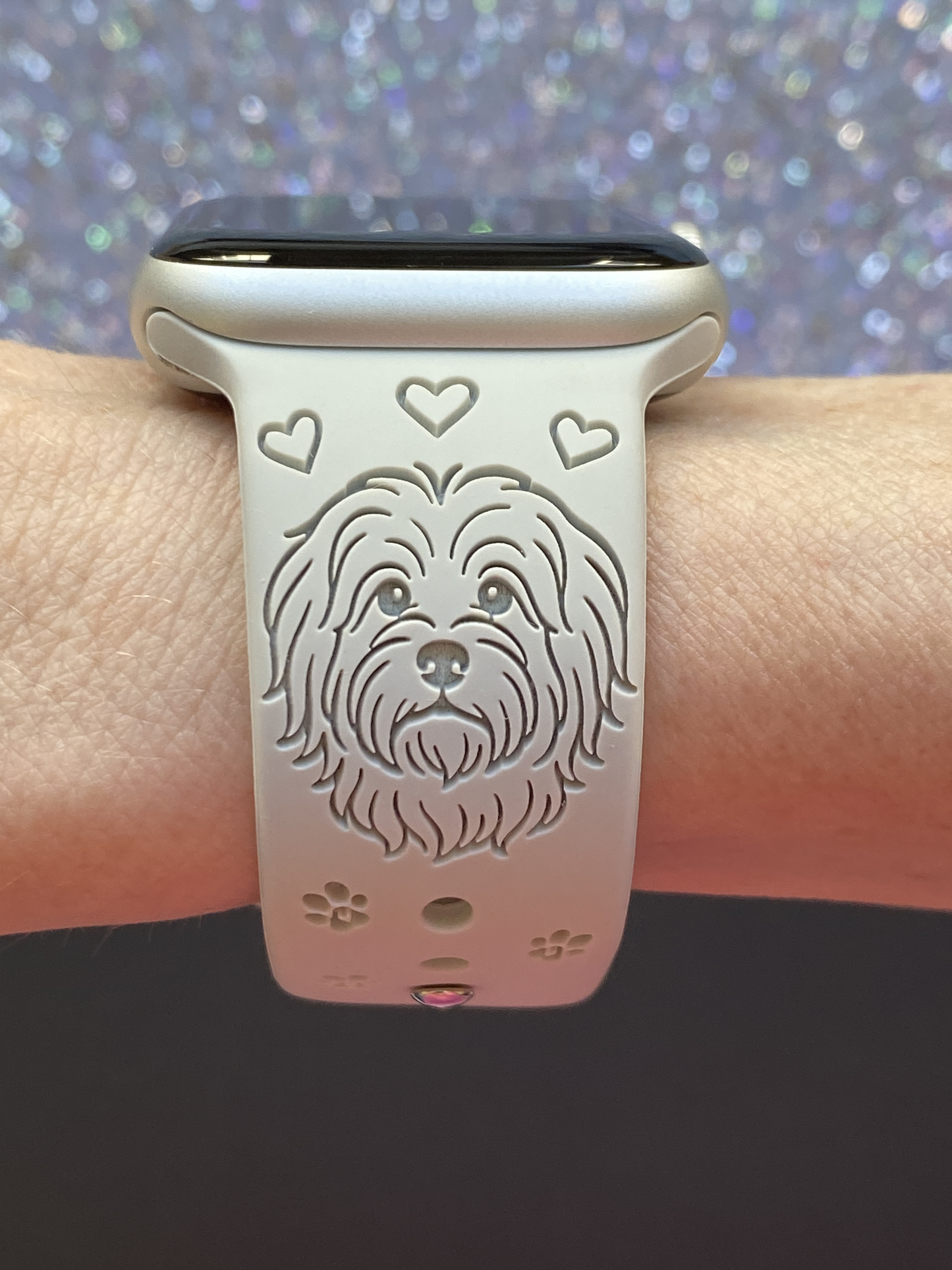 Havanese Dog Watch Band For Apple Watch