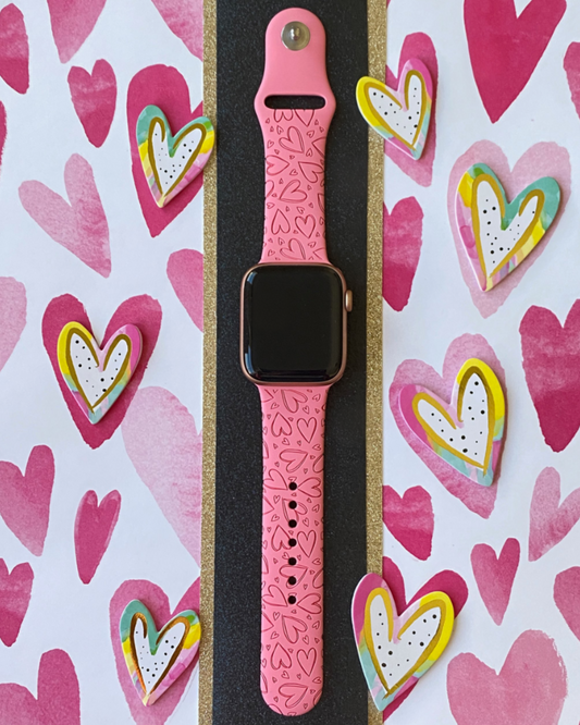 Cute Hearts Apple Watch Band