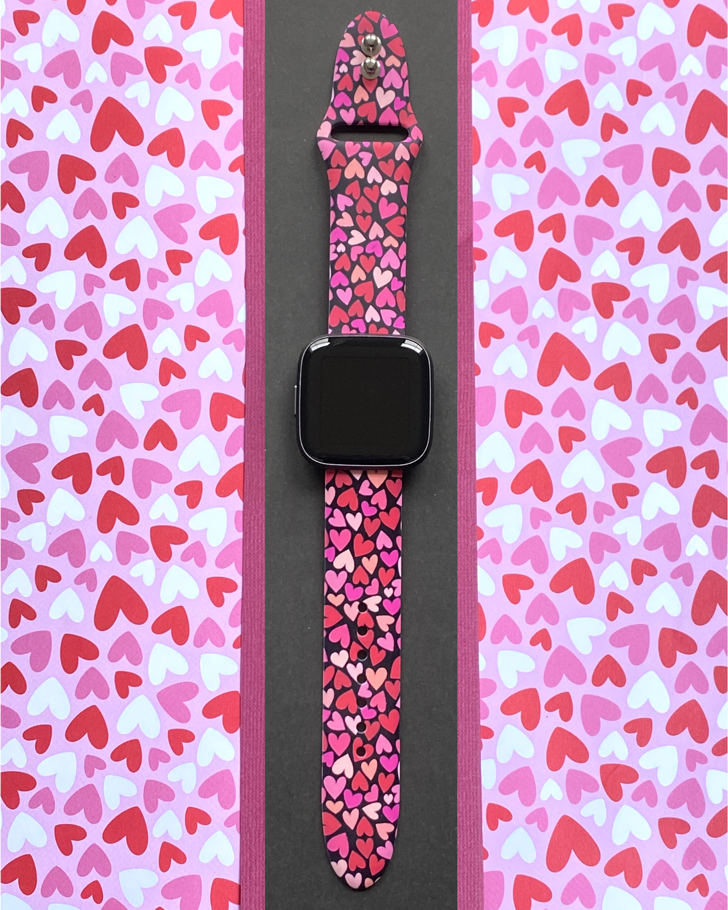 Valentine Hearts Fitbit Versa 1/2 Watch Band
