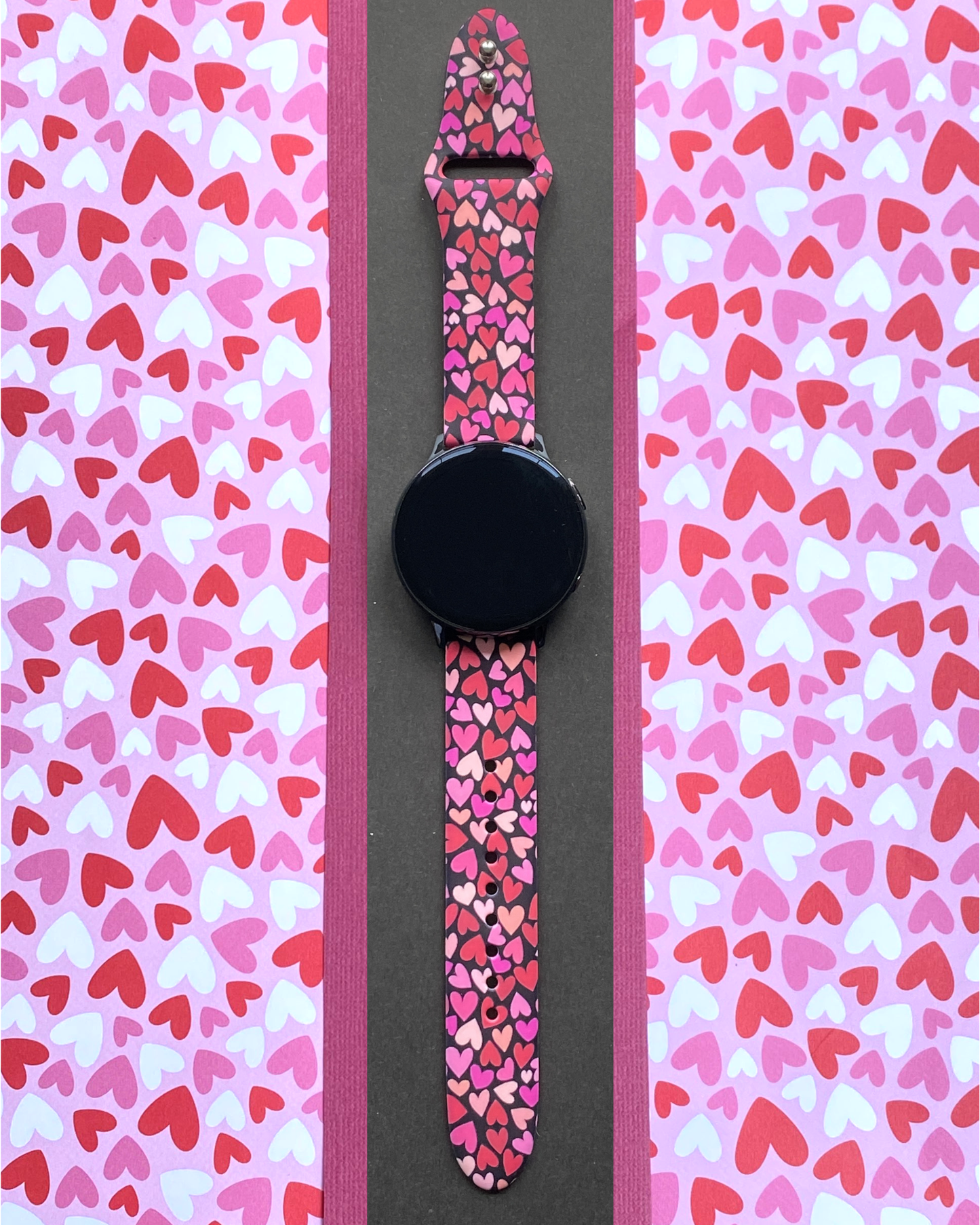 Valentine Hearts Samsung Galaxy Watch Band