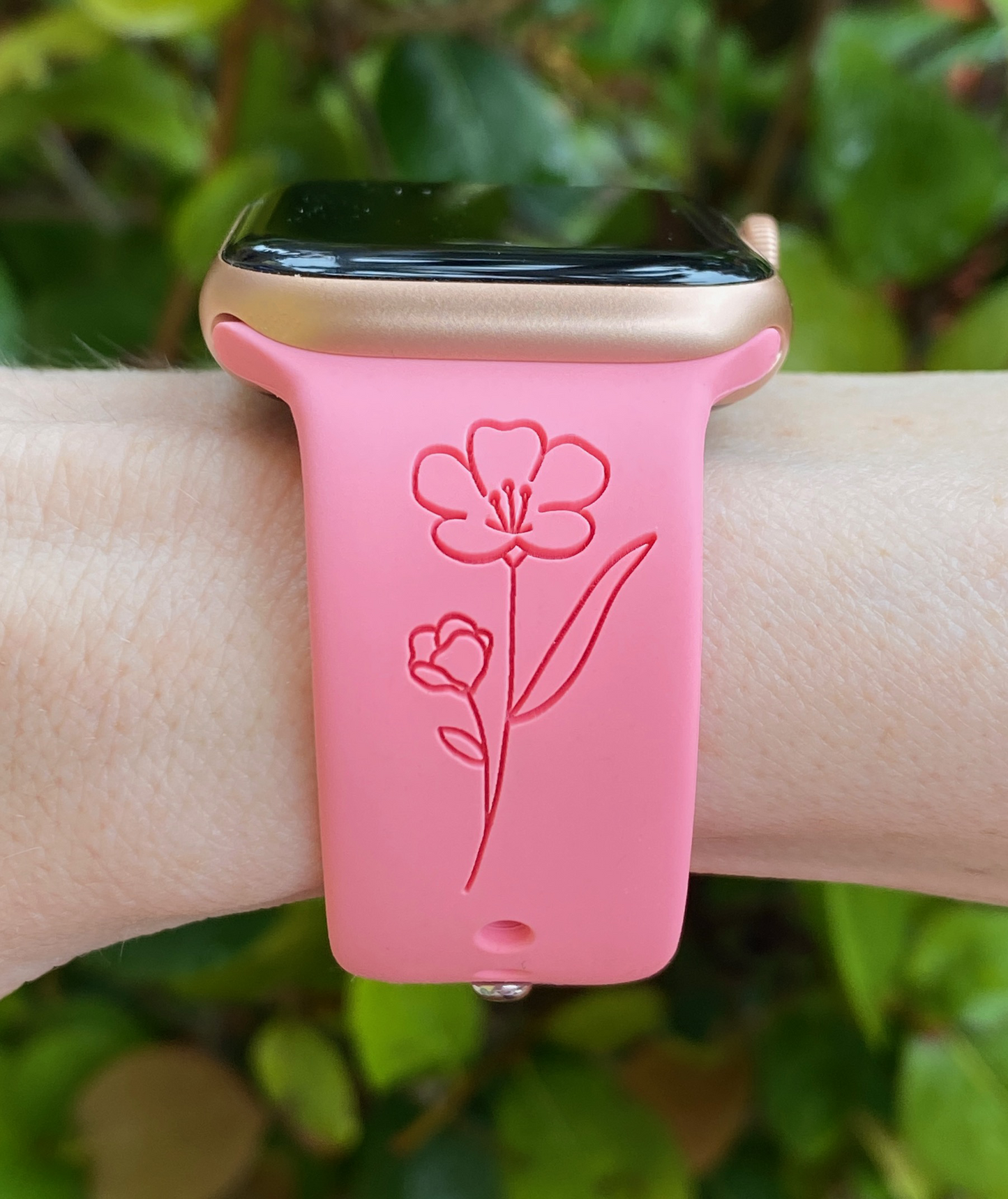 Hibiscus Apple Watch Band