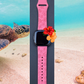 Hibiscus Turtles Fitbit Versa 1/2 Watch Band