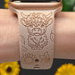 Highland Cow Floral Watch Band For Apple Watch