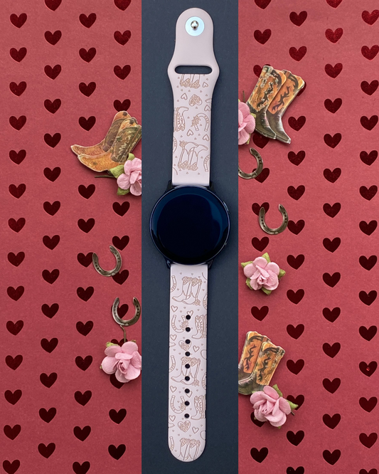 Horse Lover 20mm Samsung Galaxy Watch Band