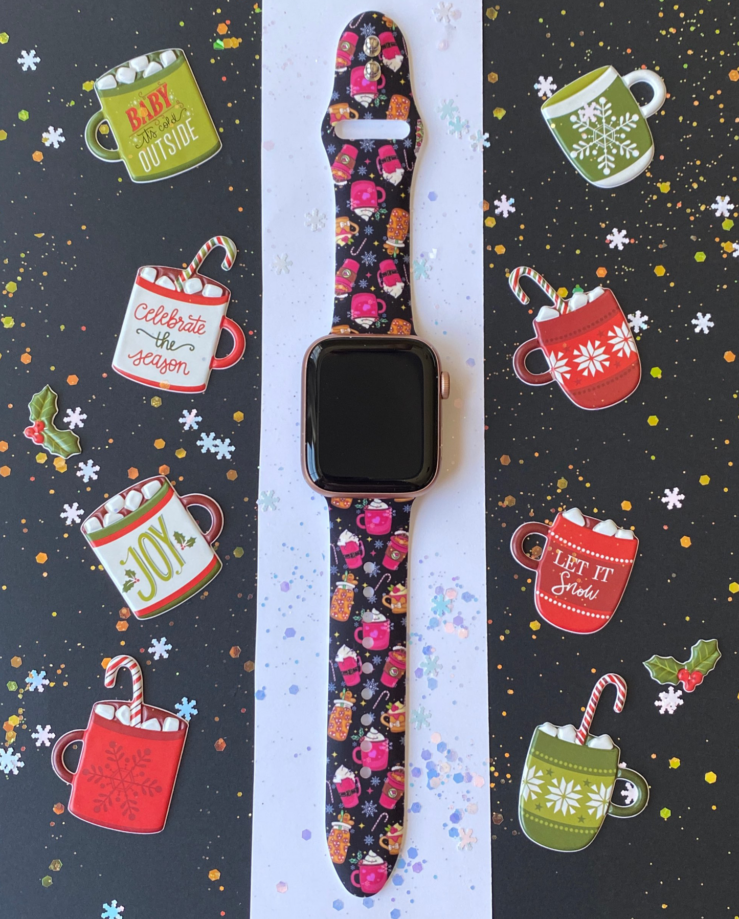 Christmas Cocoa Apple Watch Band