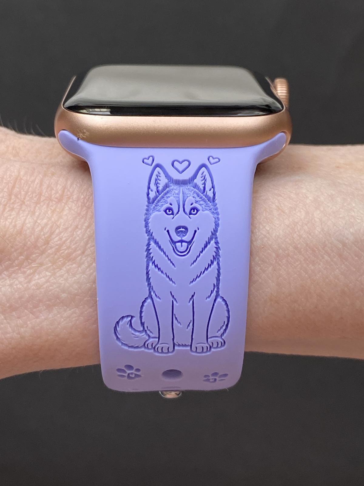 My Best Friend Husky Dog Watch Band For Apple Watch