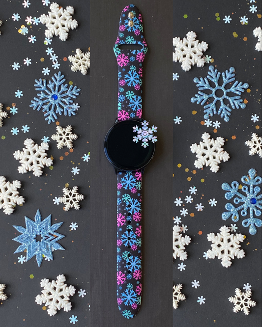 Icy Snowflake Samsung Galaxy Watch Band