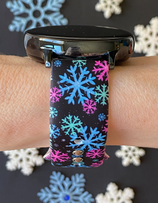 Icy Snowflake Samsung Galaxy Watch Band