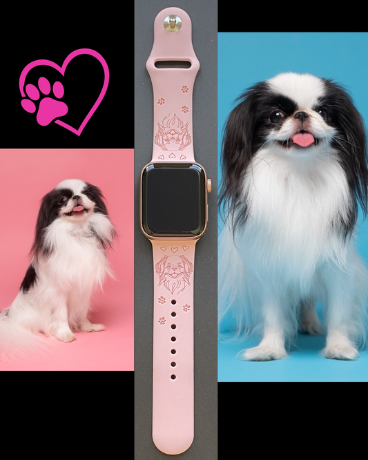 Japanese Chin Dog Watch Band For Apple Watch