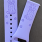 Joyful Golden Retriever Dog 20mm Samsung Galaxy Watch Band