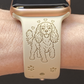 Joyful Cavalier King Charles Spaniel Dog Watch Band For Apple Watch