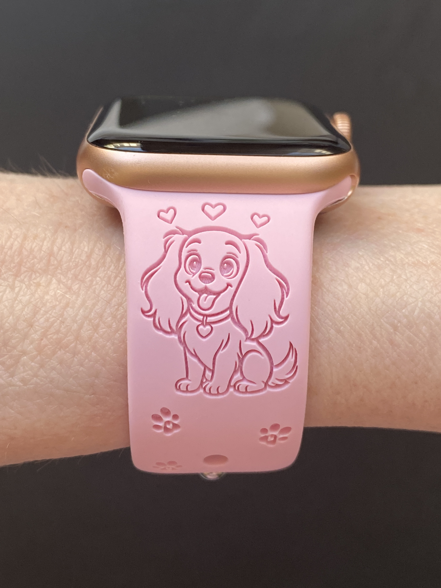 My Cute Cavalier King Charles Spaniel Dog Watch Band For Apple Watch