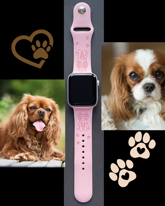 My Cavalier King Charles Spaniel Dog Watch Band For Apple Watch