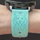 Cheerful Golden Retriever 20mm Samsung Galaxy Watch Band