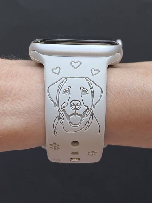Labrador Retriever Dog Watch Band For Apple Watch