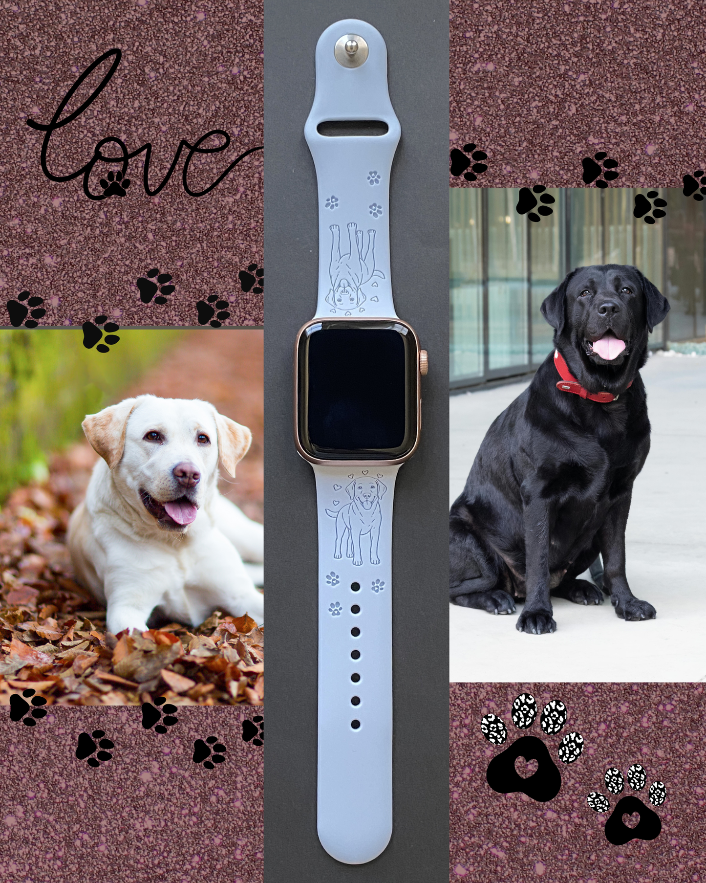 Labrador Retriever Dog Watch Band For Apple Watch