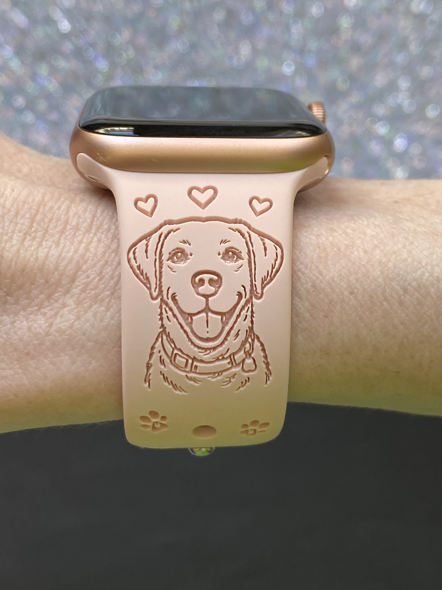 Happy Labrador Dog Watch Band For Apple Watch