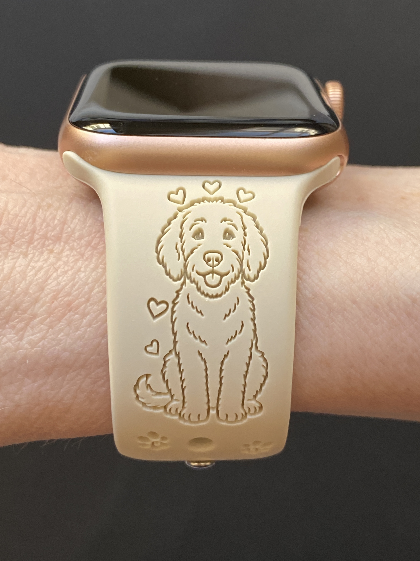 Labradoodle Dog Watch Band For Apple Watch