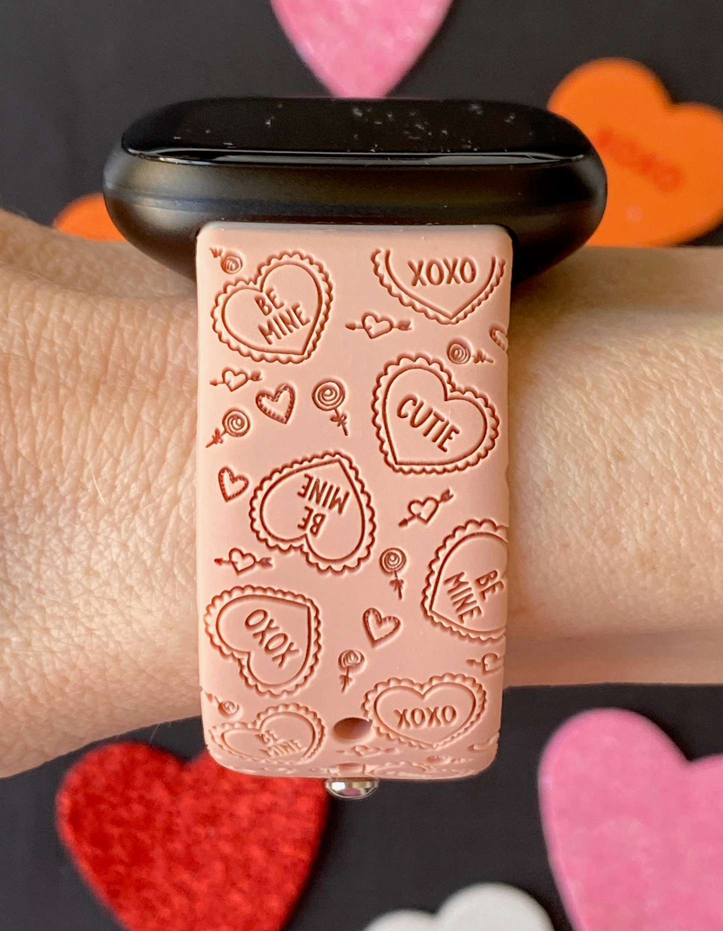 Candy Lace Hearts Fitbit Versa 3/Versa 4/Sense/Sense 2 Watch Band