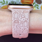 Pumpkin Spice Latte Smiley Apple Watch Band