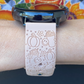 Pumpkin Spice Latte Smiley 20mm Samsung Galaxy Watch Band