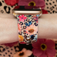 Leopard Floral Apple Watch Band