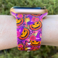 Leopard Pumpkins Halloween Apple Watch Band