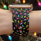 Holiday Lights Christmas Watch Band For Apple Watch