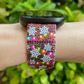 Christmas Lights Leopard Fitbit Versa 3/Versa 4/Sense/Sense 2 Watch Band