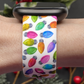 Christmas Lights White Fitbit Versa 3/Versa 4/Sense/Sense 2 Watch Band