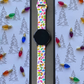 Christmas Lights White Samsung Galaxy Watch Band
