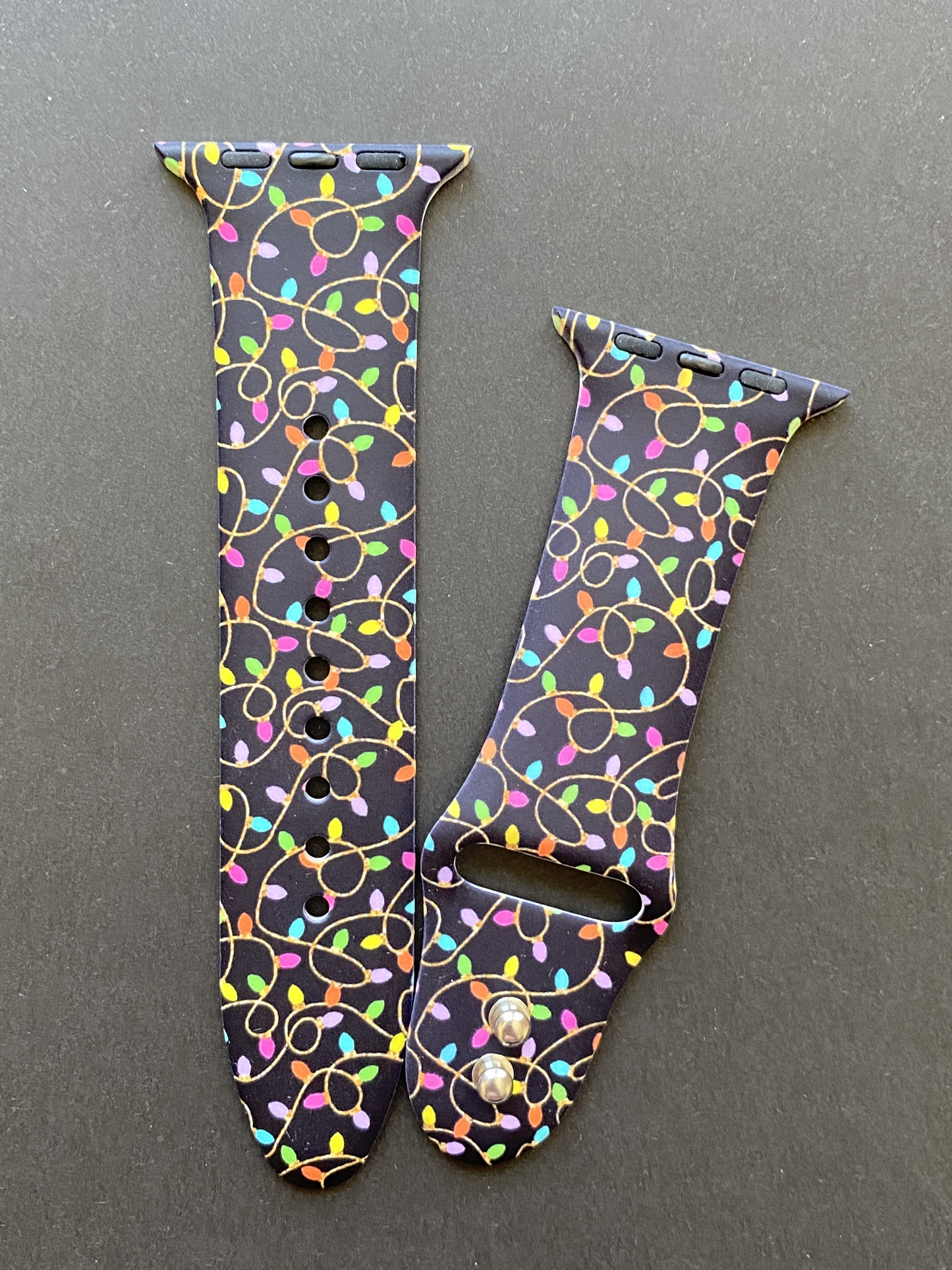 Holiday Lights Christmas Watch Band For Apple Watch