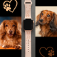 Long Haired Dachshund Dog Watch Band For Apple Watch